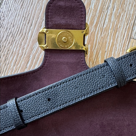 Coach Tabby Shoulder Crossbody Bag 26 Black Pebbled Leather Gold Hardware - Picture 8 of 15